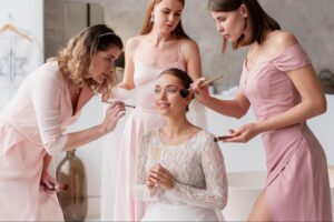 How Makeup Artists and Stylists Help Brides Navigate Wedding Day Jitters